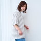 RepurヘビーコットンボーダーTシャツ【抗菌性、消臭性】 | coen【men】 | 詳細画像5