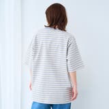 RepurヘビーコットンボーダーTシャツ【抗菌性、消臭性】 | coen【men】 | 詳細画像6