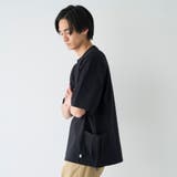 RepurヘビーコットンサイドポケットTシャツ【抗菌性、消臭性】 | coen【men】 | 詳細画像12