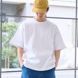 WHITE | RepurヘビーコットンサイドポケットTシャツ【抗菌性、消臭性】 | coen【men】