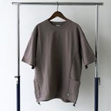 MOCA | RepurヘビーコットンサイドポケットTシャツ【抗菌性、消臭性】 | coen【men】