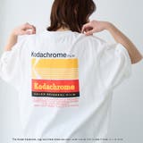 WHITE | 【Kodak/コダック】ロゴプリント ショートスリーブTシャツ | coen【men】