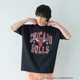BLACK | NBA別注ヴィンテージライクプリントTシャツ | coen【men】