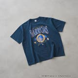 NAVY | NBA別注ヴィンテージライクプリントTシャツ | coen【men】