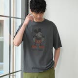 BLACK | Mickey(ミッキー)ヴィンテージライクTシャツ | coen【men】