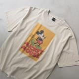 BEIGE | Mickey(ミッキー)ヴィンテージライクTシャツ | coen【men】