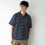 【接触冷感】カノコアニマルシシュウボーダーポロシャツ | coen【men】 | 詳細画像11 