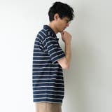【接触冷感】カノコアニマルシシュウボーダーポロシャツ | coen【men】 | 詳細画像12 