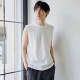 【形態回復性・ストレッチ性】SOLOTEX(R) ワッフルノースリーブTシャツ | coen【men】 | 詳細画像4