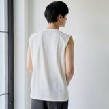 【形態回復性・ストレッチ性】SOLOTEX(R) ワッフルノースリーブTシャツ | coen【men】 | 詳細画像6