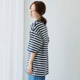 Penneys×WELLTECT別注ボーダーTシャツ【UVカット 接触冷感 吸水… | coen【men】 | 詳細画像5