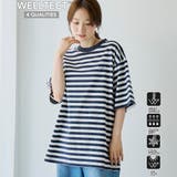 WHITE | Penneys×WELLTECT別注ボーダーTシャツ【UVカット 接触冷感 吸水… | coen【men】