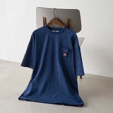 NAVY | BEN DAVIS（ベンデイビス）ワンポイント刺繍Tシャツ | coen【men】