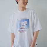 WHITE | 西海岸フォトプリントTシャツ | coen【men】