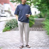 USAコットンサーフボーダー半袖Tシャツ | coen【men】 | 詳細画像13 