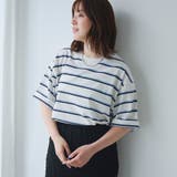 WHITE | USAコットンサーフボーダー半袖Tシャツ | coen【men】
