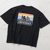 BLACK | グラフィックプリントTシャツ | coen【men】