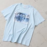 LT.BLUE | フォトグラフィックTシャツ | coen【men】