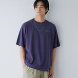 PURPLE | パウダー加工Tシャツ | coen【men】