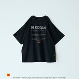 BLACK | Kodak(コダック)ロゴプリントTシャツ | coen【men】