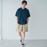 スラブ天竺ヘンリーネック半袖Tシャツ | coen【men】 | 詳細画像16 