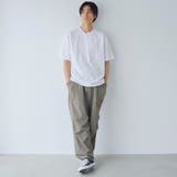 スラブ天竺ヘンリーネック半袖Tシャツ | coen【men】 | 詳細画像2 