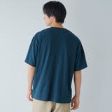 スラブ天竺ヘンリーネック半袖Tシャツ | coen【men】 | 詳細画像20 
