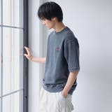 パウダーヴィンテージスウェットTシャツ | coen【men】 | 詳細画像5