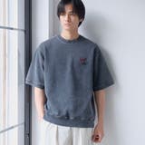 DK.GRAY | パウダーヴィンテージスウェットTシャツ | coen【men】