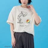 WHITE | PIXAR（ピクサー）/デザインプリントTシャツ | coen【men】