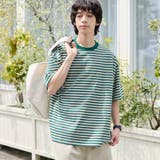 DK.GREEN | <Parknik>マルチボーダーTシャツ | coen【men】