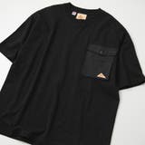 BLACK | KELTY(ケルティ)別注フラップポケット切替Tシャツ | coen【men】