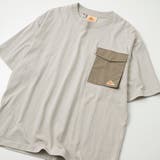 LT.GRAY | KELTY(ケルティ)別注フラップポケット切替Tシャツ | coen【men】