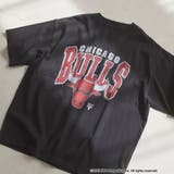 BLACK | NBA別注ヴィンテージライクプリントTシャツ | coen【men】