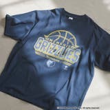 NAVY | NBA別注ヴィンテージライクプリントTシャツ | coen【men】