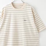 USAコットンcoenロゴボーダーTシャツ | coen【men】 | 詳細画像1