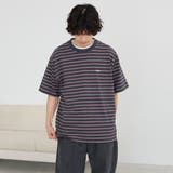 USAコットンcoenロゴボーダーTシャツ | coen【men】 | 詳細画像11