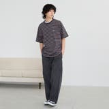 USAコットンcoenロゴボーダーTシャツ | coen【men】 | 詳細画像14