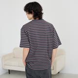 USAコットンcoenロゴボーダーTシャツ | coen【men】 | 詳細画像15