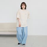 USAコットンcoenロゴボーダーTシャツ | coen【men】 | 詳細画像5