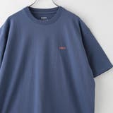 LT.BLUE | USAコットンcoenロゴTシャツ | coen【men】
