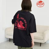 BLACK | 【REDKAP/レッドキャップ】別注プリントTシャツ | coen【men】