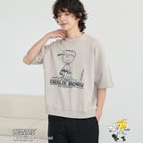 NATURAL | PEANUTS(ピーナッツ)×coen 半袖プリントスウェット | coen【men】