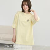 PEANUTS(ピーナッツ)×coen ワンポイント刺繍Tシャツ | coen【men】 | 詳細画像14