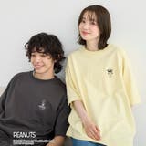 PEANUTS(ピーナッツ)×coen ワンポイント刺繍Tシャツ | coen【men】 | 詳細画像2