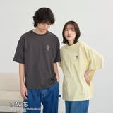 PEANUTS(ピーナッツ)×coen ワンポイント刺繍Tシャツ | coen【men】 | 詳細画像3
