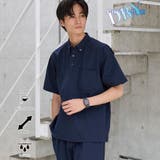 NAVY | 極楽DRYストレッチポロシャツ 吸水速乾機能付き | coen【men】