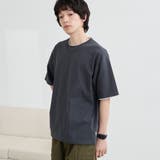 DK.GRAY | USAコットンレイヤードライクTシャツ | coen【men】