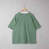 OLIVE | USAコットンレイヤードライクTシャツ | coen【men】