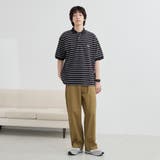 Penneys（ぺニーズ）別注ドライカノコボーダーポロシャツ 吸水速乾機能付き | coen【men】 | 詳細画像13 